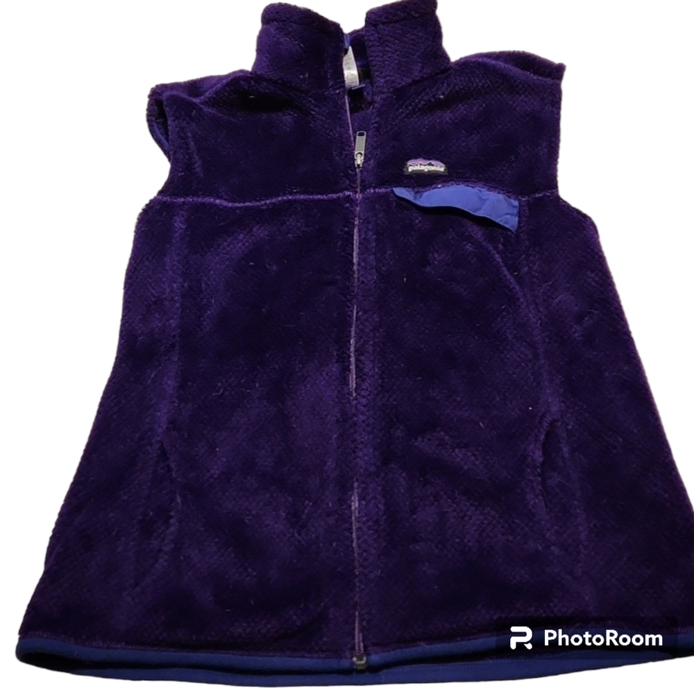 Patagonia purple vest perfect for pfall (haha)
